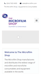Mobile Screenshot of microfilm.com
